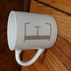 E initial letter mug Threshold Stoneware
